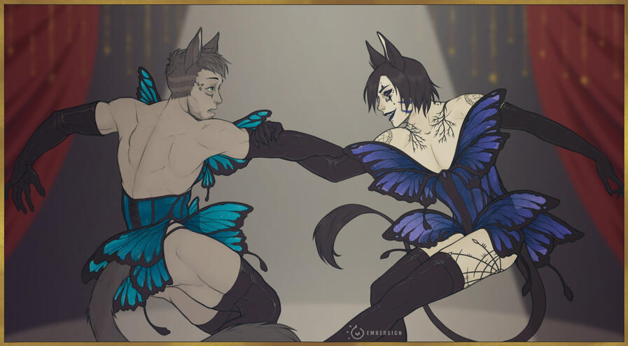 Corveau and Leiurus by Embersign